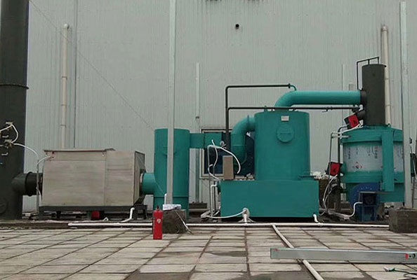 福建宁德CATL极片焚烧炉